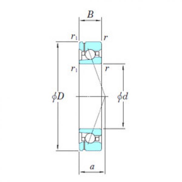 angular contact thrust bearings 3NCHAF012CA KOYO #5 image