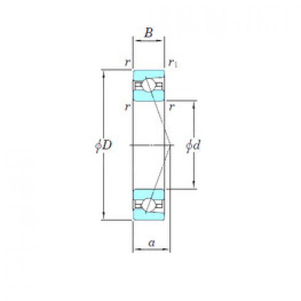 angular contact ball bearing installation HAR912CA KOYO #1 image