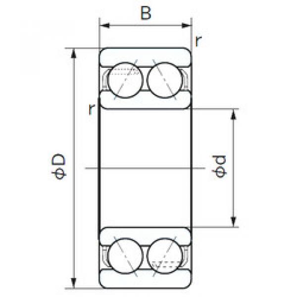 angular contact thrust bearings 5200 NACHI #5 image