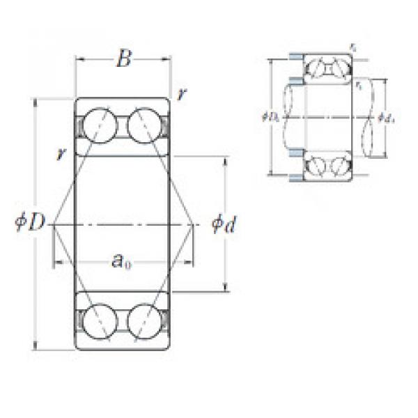 angular contact thrust bearings 5201 NSK #5 image