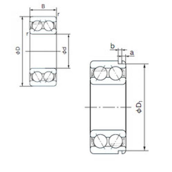 angular contact thrust bearings 5200AN NACHI #5 image