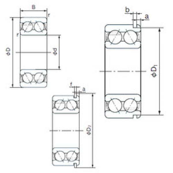 angular contact thrust bearings 5200NR NACHI #5 image