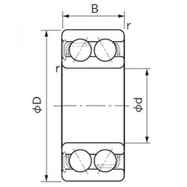 angular contact thrust bearings 5201NS NACHI #5 image