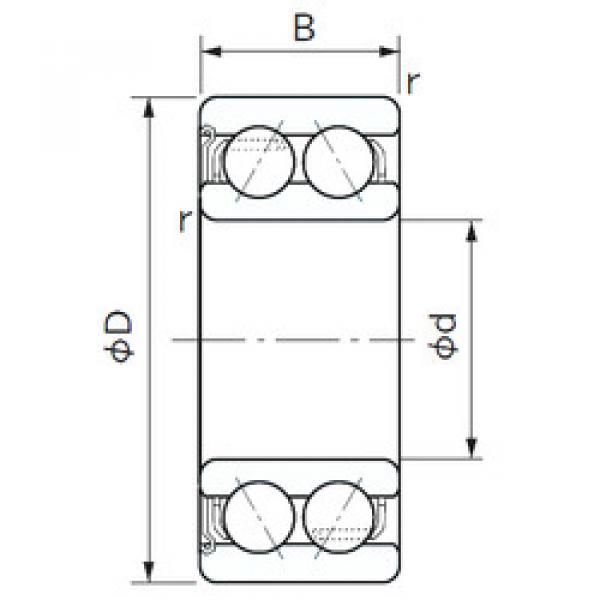 angular contact thrust bearings 5201AZ NACHI #5 image