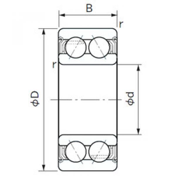 angular contact thrust bearings 5201AZZ NACHI #5 image