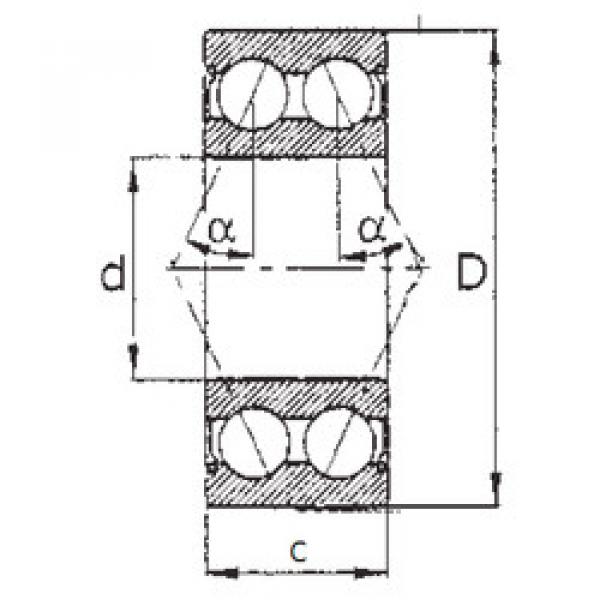 angular contact thrust bearings 5201ZZ FBJ #5 image