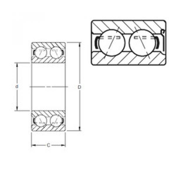 angular contact thrust bearings 5203KD Timken #5 image