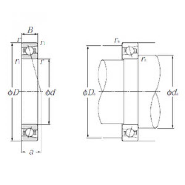 angular contact thrust bearings 5S-HSB010C NTN #5 image