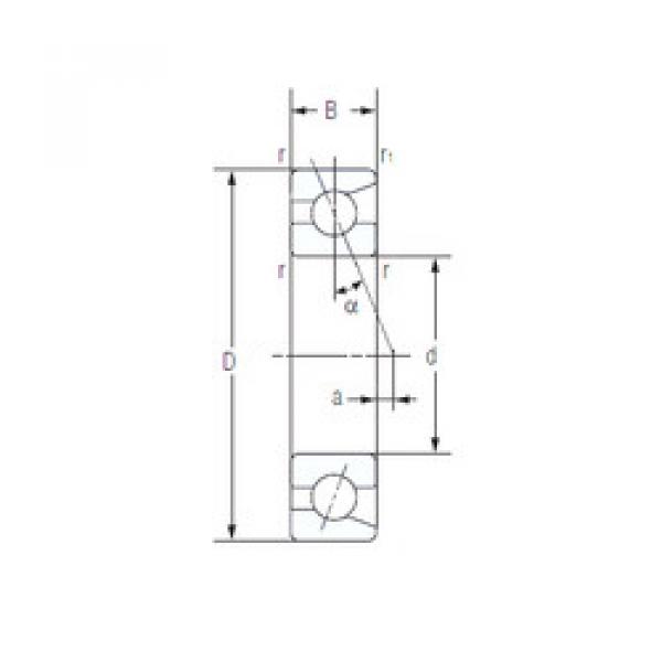 Angular Contact Ball Bearings 7207C NACHI #1 image