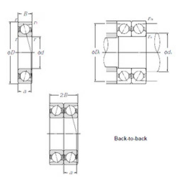 angular contact thrust bearings 7011CDB CYSD #5 image