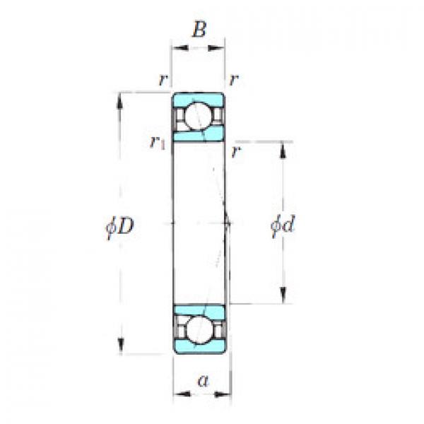 angular contact thrust bearings 7001CPA KOYO #5 image