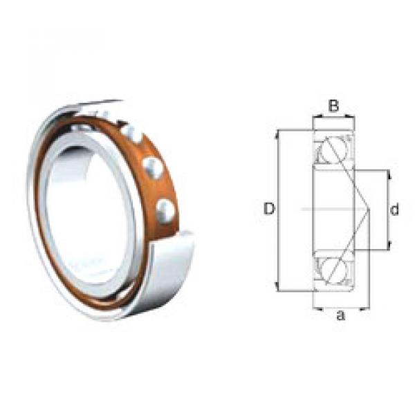 angular contact ball bearing installation 7306B-2RS ZEN #1 image