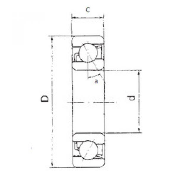 angular contact ball bearing installation 7303B FBJ #1 image