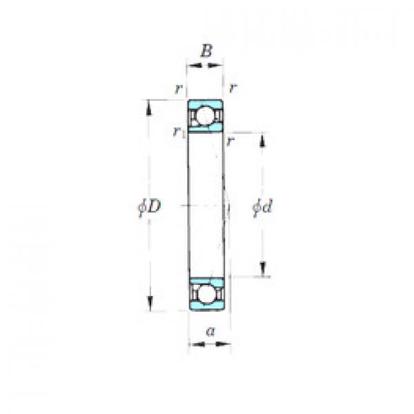 angular contact ball bearing installation 7922CPA KOYO #1 image