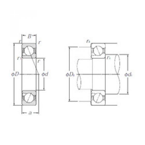 angular contact ball bearing installation BNT001 NTN #1 image