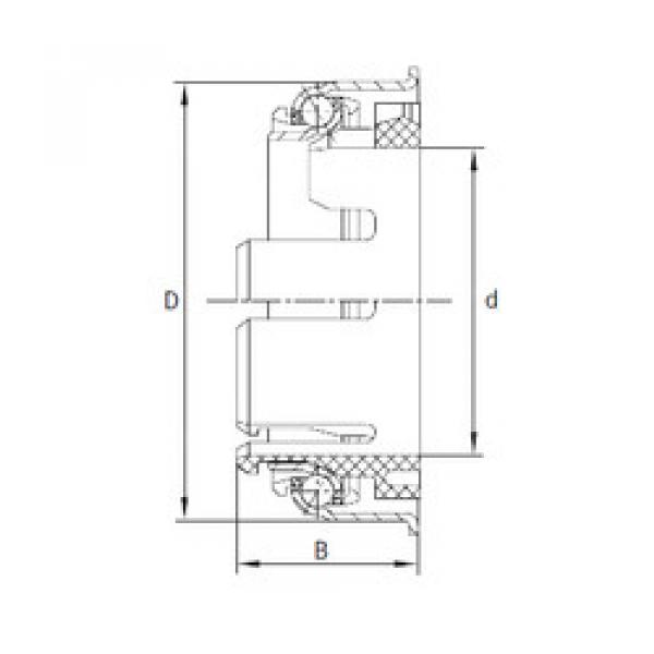 angular contact ball bearing installation F-227331.3 INA #1 image