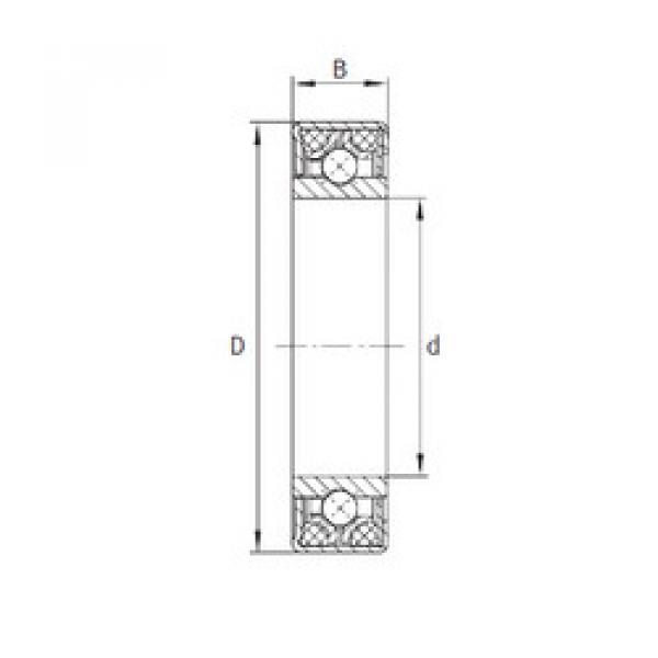 angular contact ball bearing installation F-550850 INA #1 image