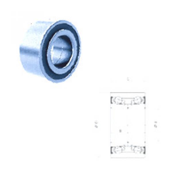 angular contact ball bearing installation F16038 Fersa #1 image