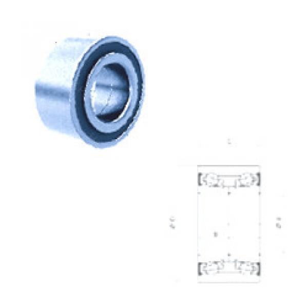 angular contact ball bearing installation PW27600050CS PFI #1 image