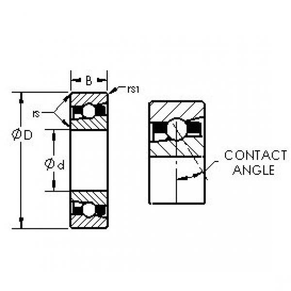 angular contact ball bearing installation H7014AC AST #1 image