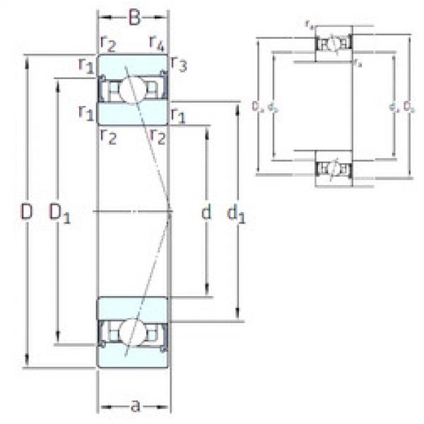 angular contact ball bearing installation HB80 /S/NS 7CE3 SNFA #1 image