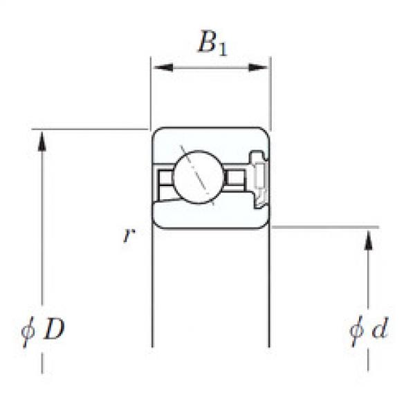 angular contact ball bearing installation KJA042 RD KOYO #1 image