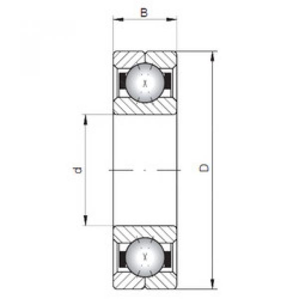 angular contact ball bearing installation Q1092 CX #1 image