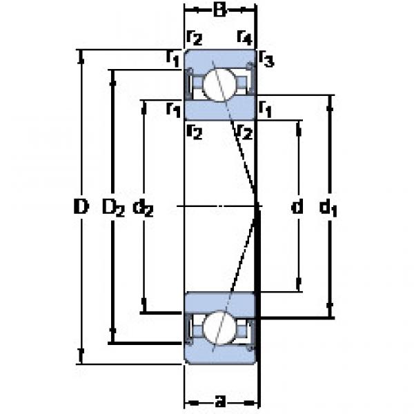 angular contact ball bearing installation S7000 ACE/HCP4A SKF #1 image