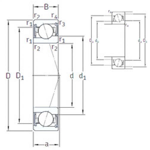 angular contact ball bearing installation S71901 ACE/P4A SKF #1 image