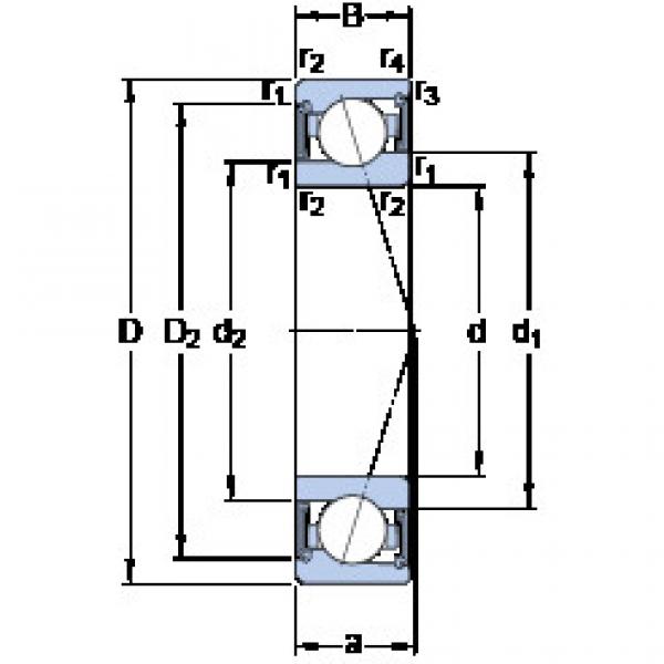 angular contact ball bearing installation S71904 ACE/HCP4A SKF #1 image