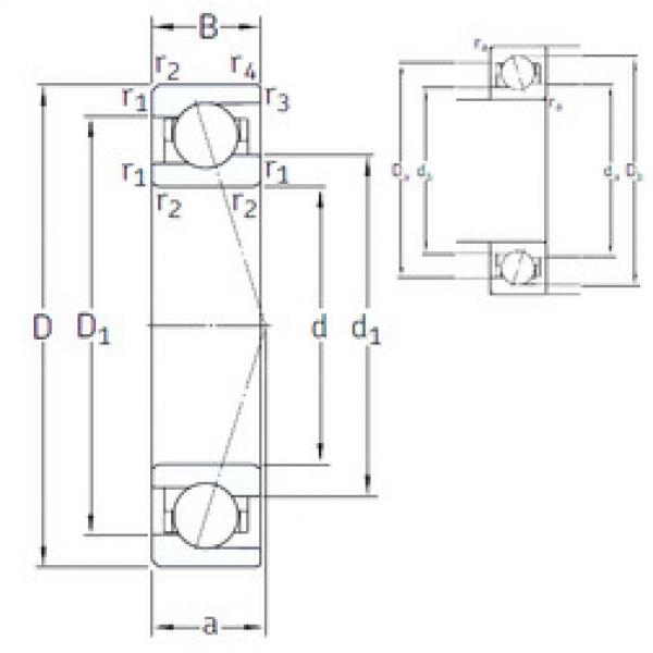 angular contact ball bearing installation VEB 10 7CE1 SNFA #1 image