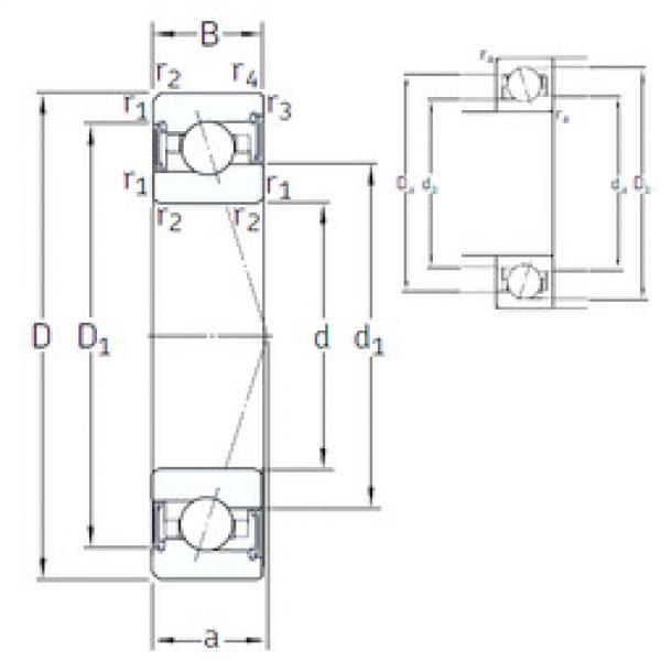 angular contact ball bearing installation VEX 100 /S 7CE1 SNFA #1 image