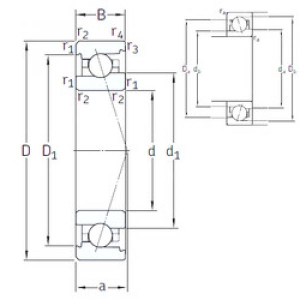 angular contact ball bearing installation VEX 10 7CE1 SNFA #1 image