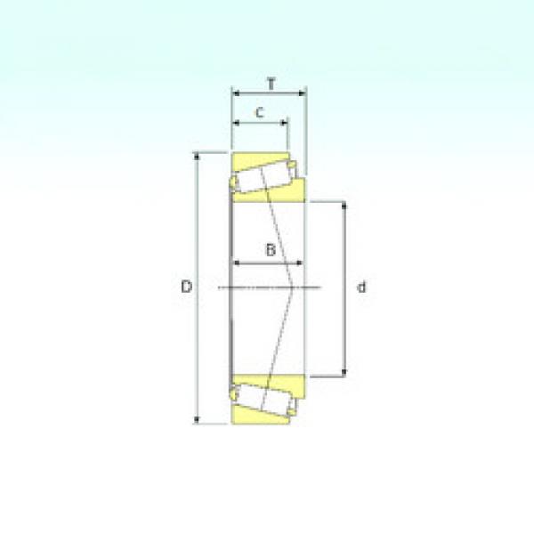 tapered roller bearing axial load EE649239/649310 ISB #1 image