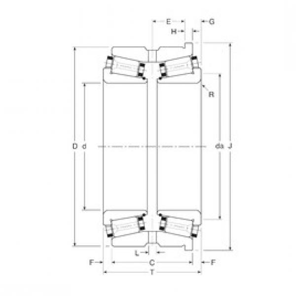 tapered roller thrust bearing 100031X/100072H Gamet #1 image