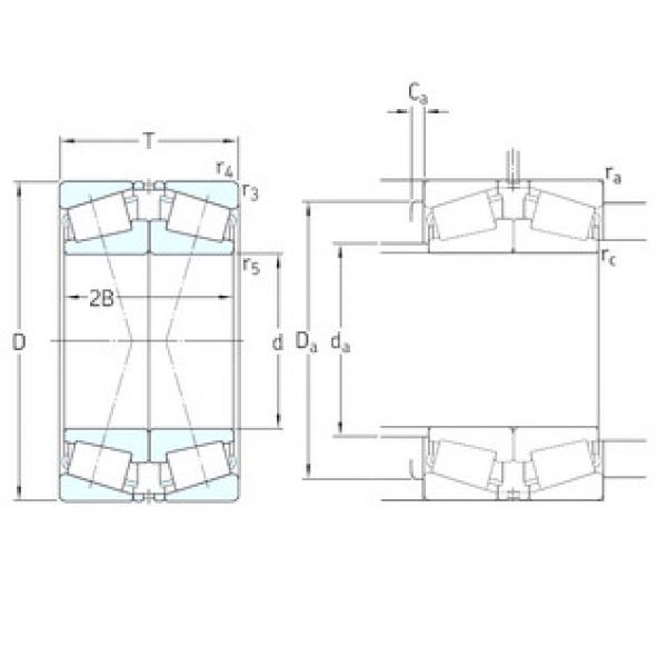 tapered roller dimensions bearings 33015/QDF SKF #1 image