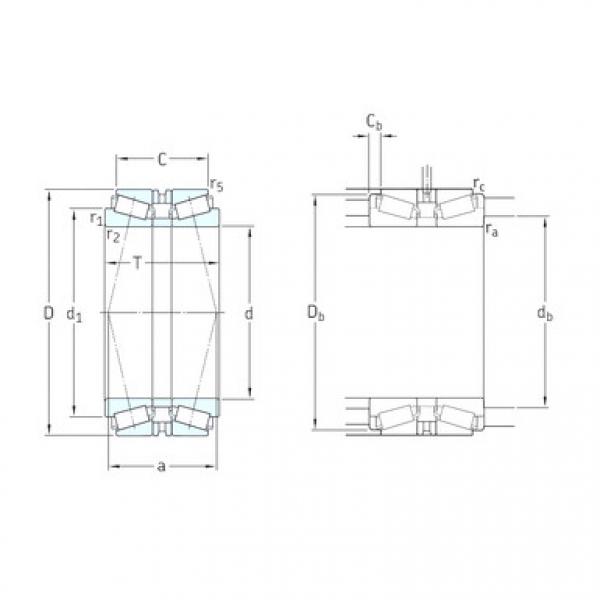 tapered roller thrust bearing 30226T97.5J2/DB SKF #1 image