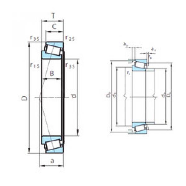 tapered roller bearing axial load PSL 610-304 PSL #1 image