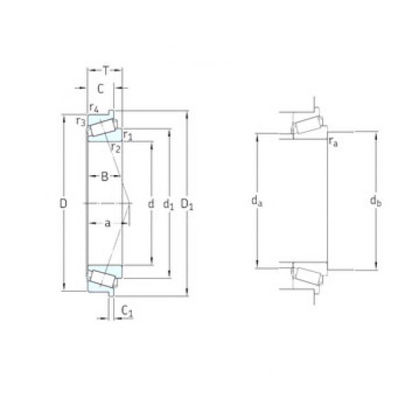 tapered roller thrust bearing 30307RJ2/Q SKF #1 image