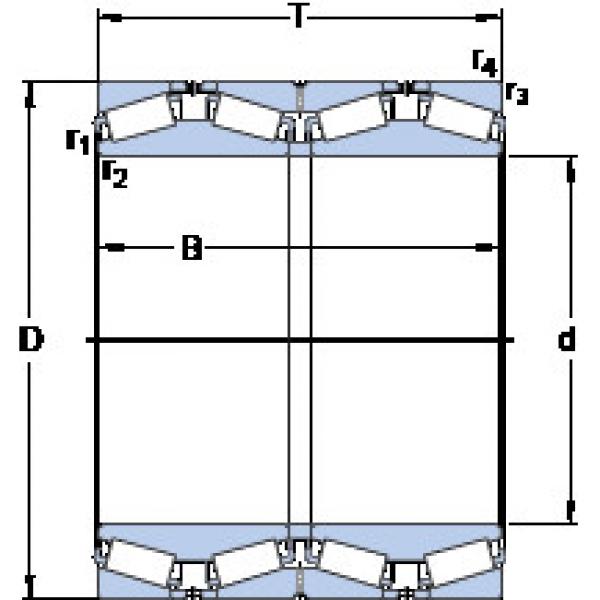 tapered roller dimensions bearings 331081 A SKF #1 image
