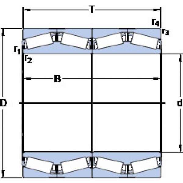 tapered roller bearing axial load BT4-8160 E8/C475 SKF #1 image