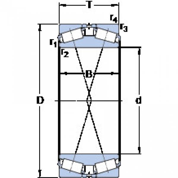 tapered roller bearing axial load BT2B 328705/HA1 SKF #1 image