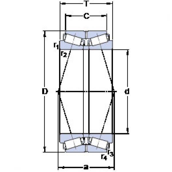 tapered roller bearing axial load BT2B 328615 SKF #1 image