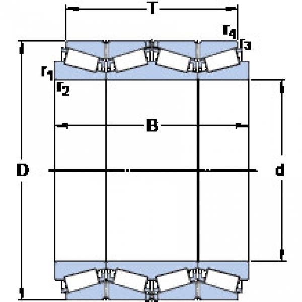 tapered roller dimensions bearings 331999 SKF #1 image