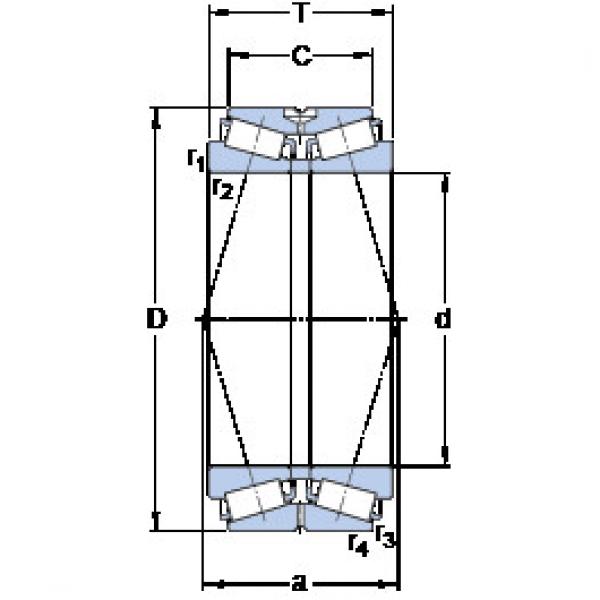 tapered roller bearing axial load BT2B 328389 SKF #1 image