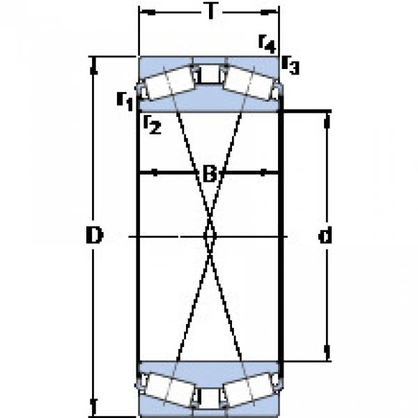 tapered roller dimensions bearings 331729 SKF #1 image