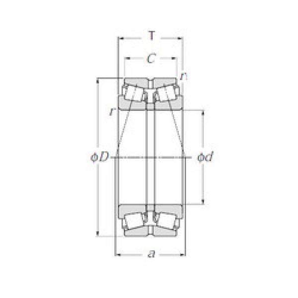 tapered roller dimensions bearings 413030 NTN #1 image