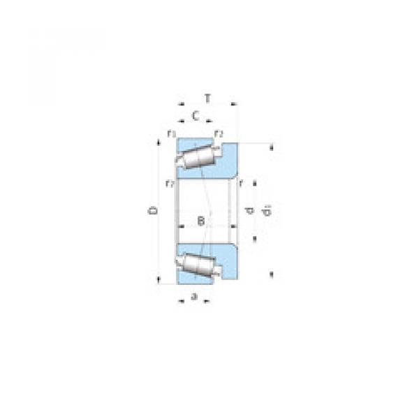 tapered roller bearing axial load BT1-0222A/QVA621 SKF #1 image