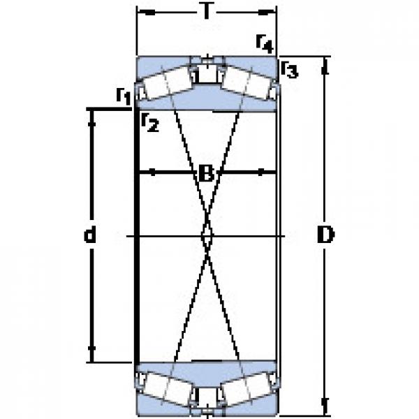 tapered roller bearing axial load BT2B 332911 B/HB1 SKF #1 image