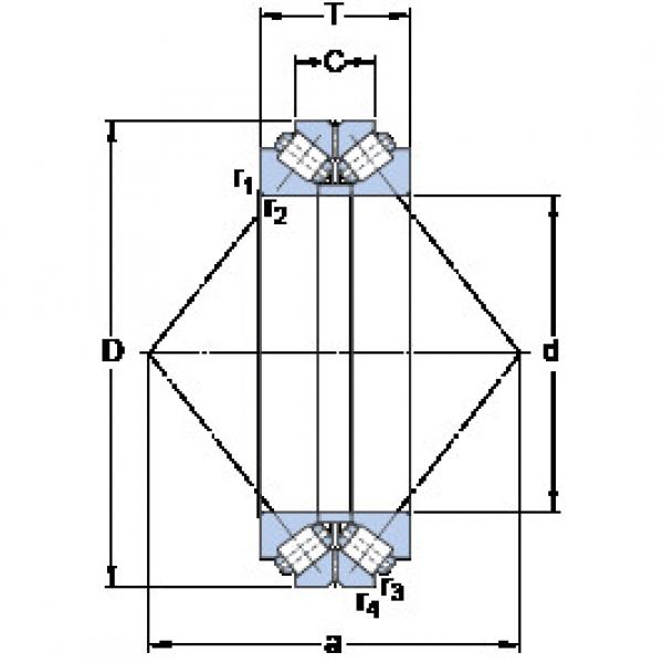 tapered roller bearing axial load BT2B 332495/HA5 SKF #1 image